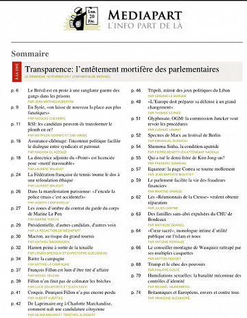 Mediapart Du 20 Février 2017