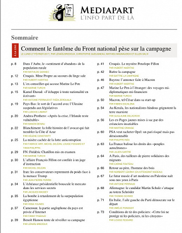 Mediapart Du 27 Février 2017