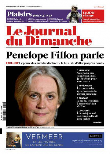 Le Journal du Dimanche du 5 Mars 2017