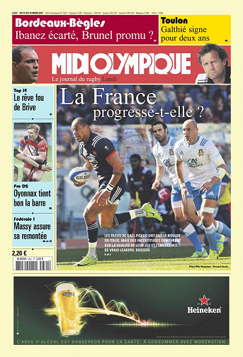 Midi Olympique Rouge lundi 13 mars 2017