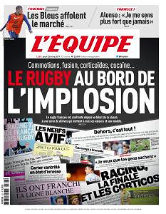 L’equipe du Jeudi 23 Mars 2017
