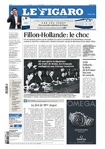 Le Figaro du Samedi 25 et Dimanche 26 Mars 2017