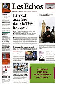 Les Echos du Jeudi 23 Mars 2017