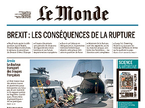 Le Monde + 2 suppléments du mercredi 29 mars 2017