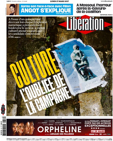 Libération du Lundi 27 Mars 2017