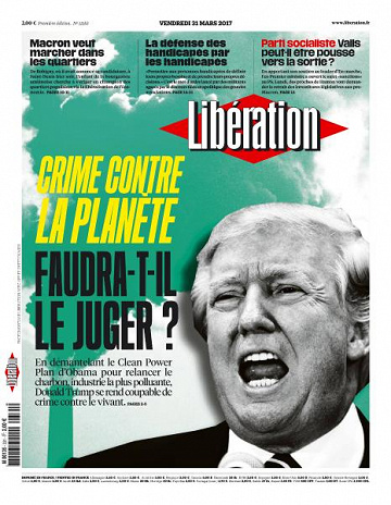 Libération du Vendredi 31 Mars 2017