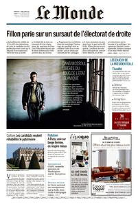 Le Monde du Dimanche 2 et Lundii 3 Avril 2017