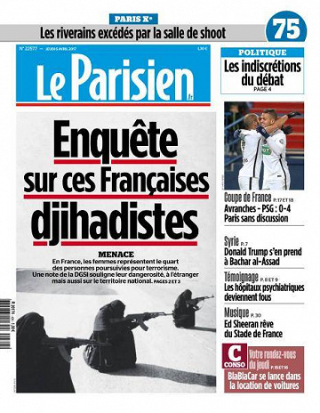 Le Parisien du Jeudi 6 Avril 2017