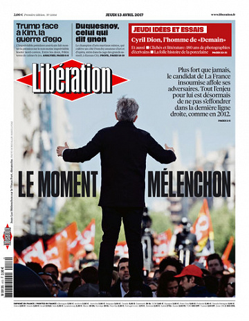 Libération du Jeudi 13 Avril 2017