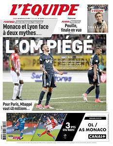 L’equipe du Samedi 22 Avril 2017