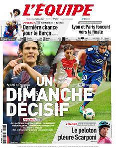 L’equipe du Dimanche 23 Avril 2017