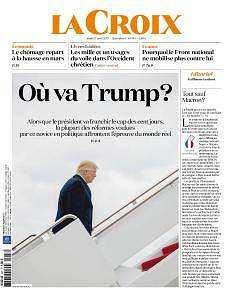 La Croix du Jeudi 27 Avril 2017