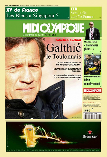 Midi Olympique Vert vendredi 28 avril 2017