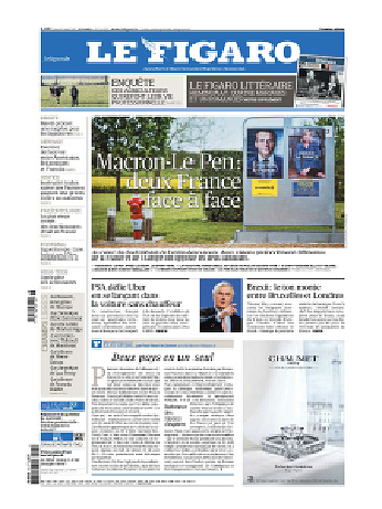 Le Figaro Du Jeudi 04 Mai 2017