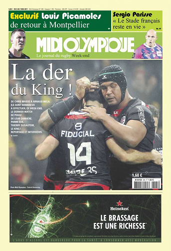 Midi Olympique Vert du vendredi 05 mai 2017