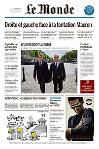 Le Monde du Mercredi 10 Mai 2017