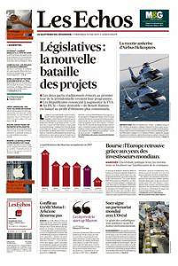 Les Echos du Mercredi 10 Mai 2017