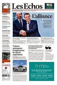 Les Echos du Mardi 16 Mai 2017