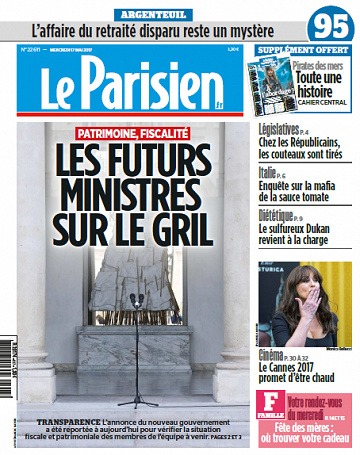 Le Parisien du Mercredi 17 Mai 2017