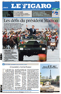 Le Figaro du Lundi 15 Mai 2017