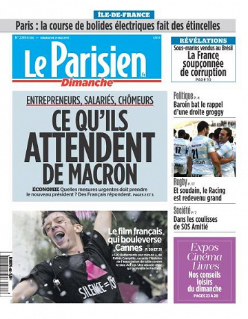 Le Parisien du Dimanche 21 Mai 2017
