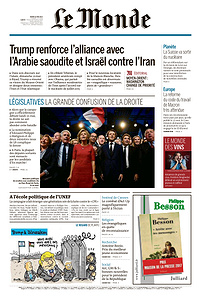 Le Monde du Mardi 23 Mai 2017