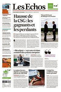 Les Echos du Mardi 30 Mai 2017