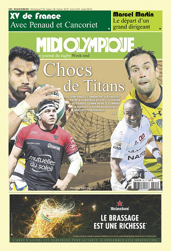 Midi Olympique Vert vendredi 26 mai 2017