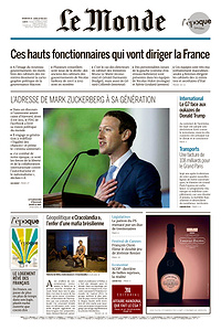 Le Monde du Dimanche 28 et Lundi 29 Mai 2017