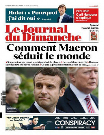 Le Journal du Dimanche N°3672 - 28 Mai 2017