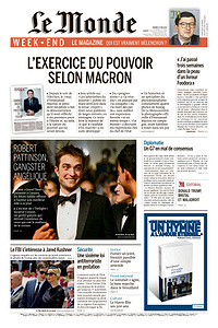 Le Monde du Samedi 27 Mai 2017
