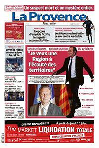 La Provence Marseille du Mardi 30 Mai 2017