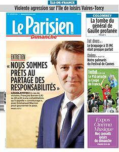 Le Parisien du Dimanche du 28 Mai 2017