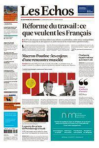 Les Echos du Lundi 29 Mai 2017