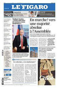 Le Figaro du Mercredi 31 Mai 2017