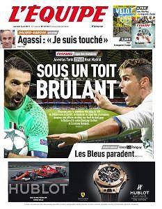 L’equipe du Samedi 3 Juin 2017