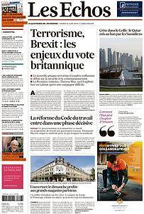 Les Echos du Mardi 6 Juin 2017