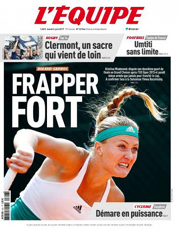 L’equipe du Mardi 6 Juin 2017
