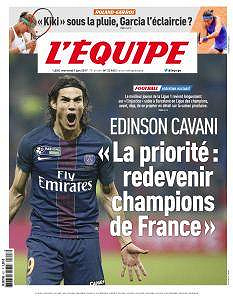 L’equipe du Mercredi 7 Juin 2017