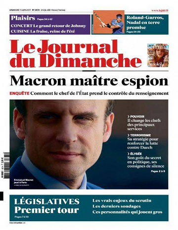 Le Journal du Dimanche du 11 Juin 2017