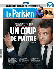 Le Parisien du Lundi 12 Juin 2017