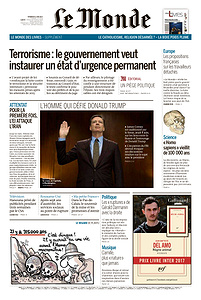 Le Monde du Vendredi 9 Juin 2017