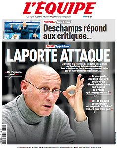 L’equipe du Jeudi 15 Juin 2017
