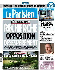 Le Parisien du Samedi 17 Juin 2017