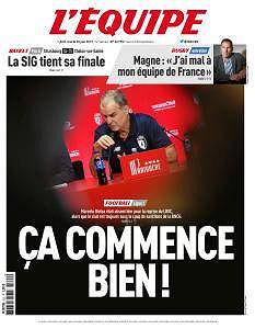 L’equipe du Mardi 20 Juin 2017
