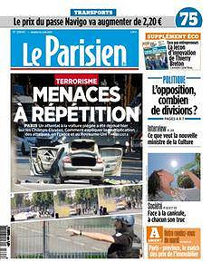 Le Parisien du Mardi 20 Juin 2017