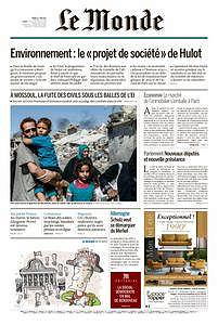 Le Monde du Mardi 27 Juin 2017