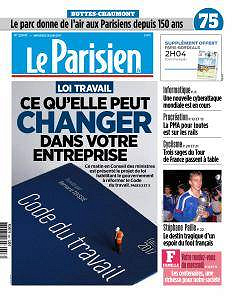 Le Parisien du Mercredi 28 Juin 2017