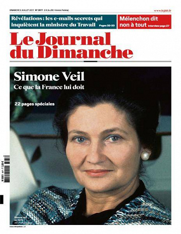 Le Journal du Dimanche du 2 Juillet 2017
