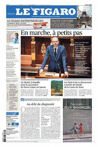 Le Figaro Du Mercredi 05 juillet 2017